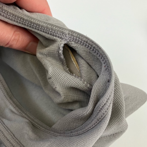 Bralettes, three pack! 3 colors, blk, beige, gray, 2X with shaping insert - Picture 4 of 9